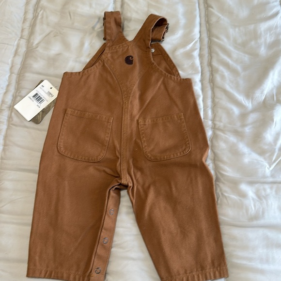 NWT Carhartt Kids Canvas Bib Overalls - Picture 4 of 4